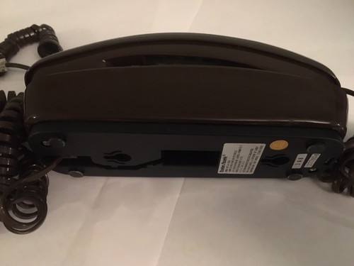 Vintage RadioShack Telephone Desk/Wall Mount Brown