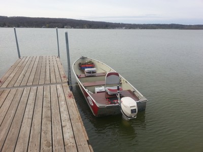 Lund fishing boat