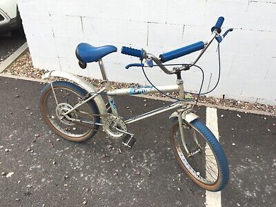 Raleigh super grifter, silver and blue 1982 compete