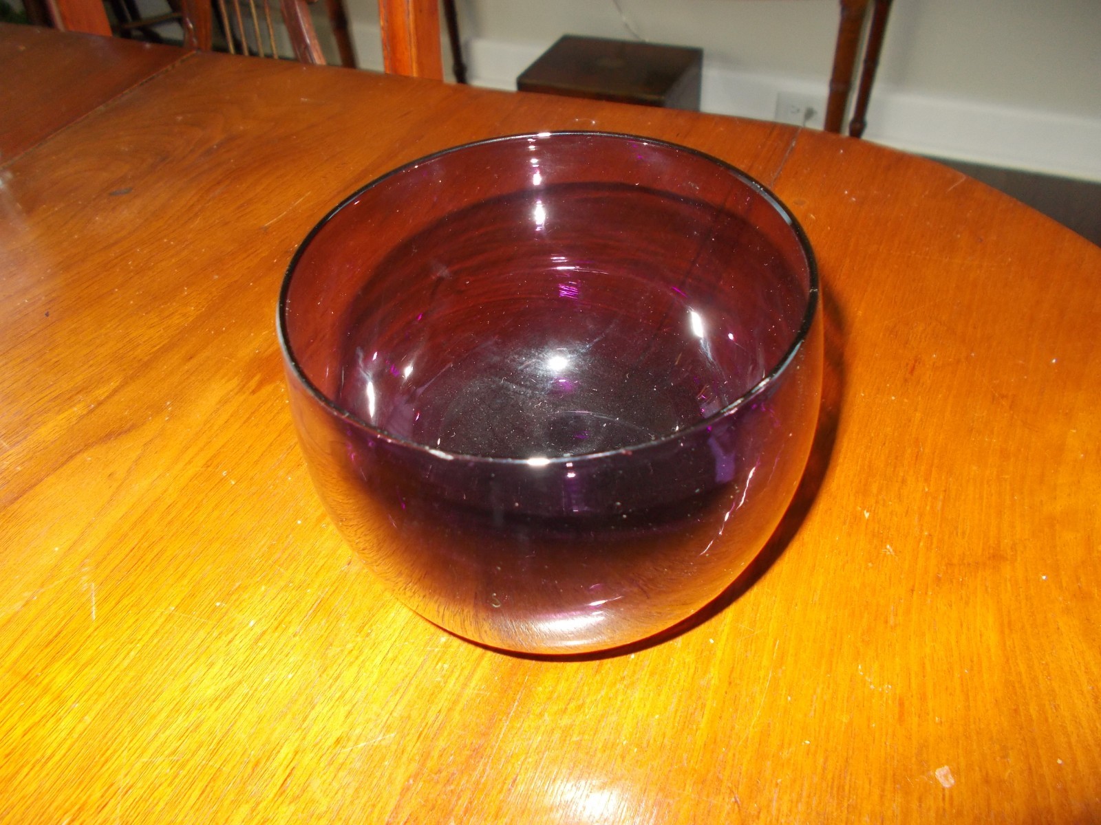 Georgian Amethyst Glass Finger Bowl