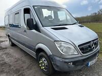 MERCEDES SPRINTER 519 3.0 V6 AUTOMATIC 10 SEAT MINIBUS 106K, MOT, FSH 1 OWNER