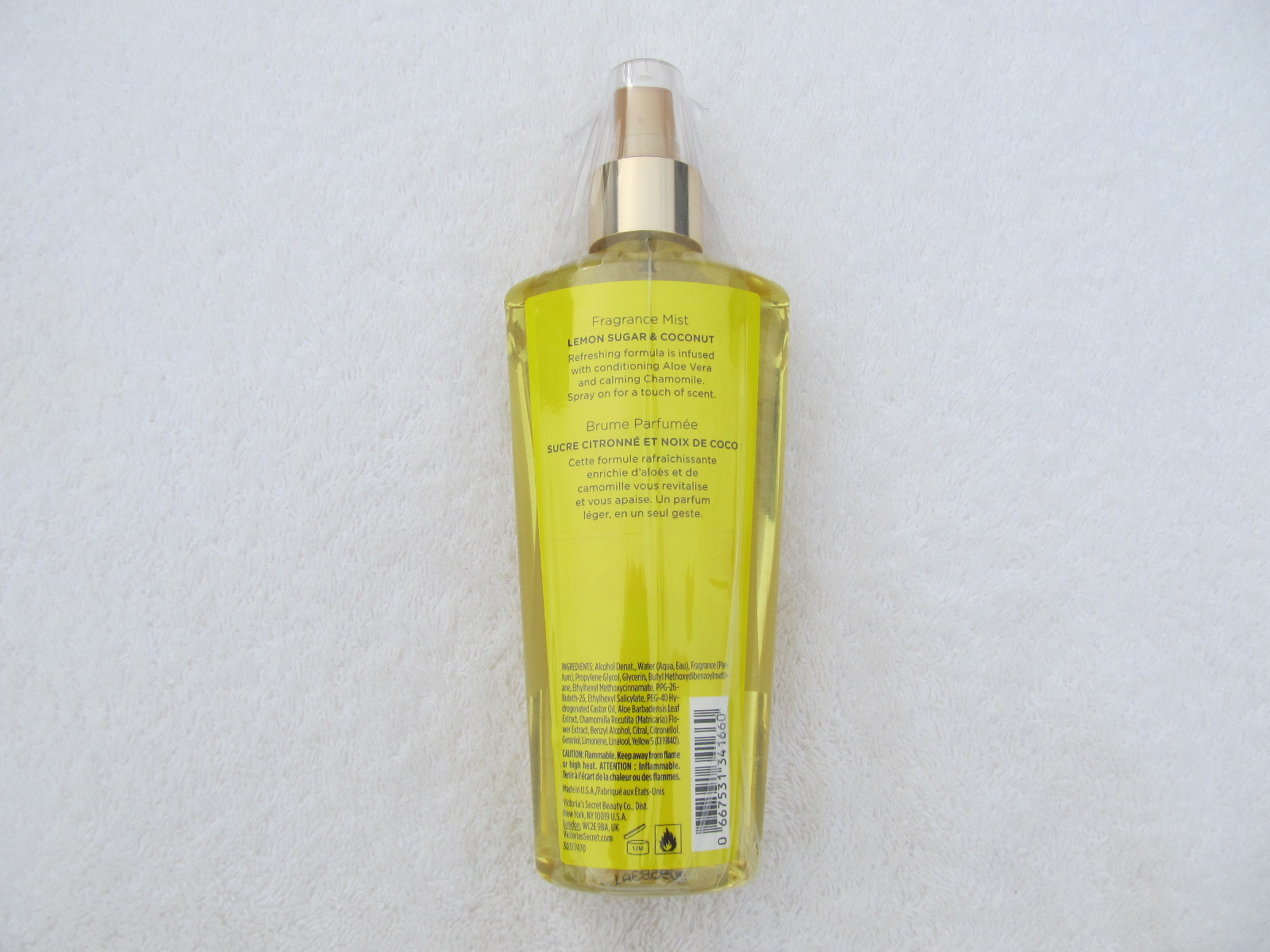 Victoria's Secret  LEMON ESCAPE Frangrance Mist
