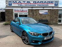 2018 BMW 4 Series 430d M Sport 2dr Auto [Professional Media] CONVERTIBLE Diesel 