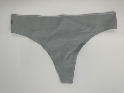 Sloggi Women Move Seamless Thong (Light Grey/White) String
