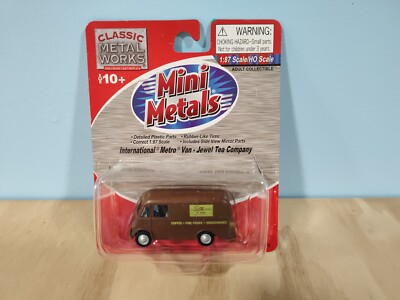 Mini Metals 1:87 HO Scale International Metro Van Jewel Tea Company