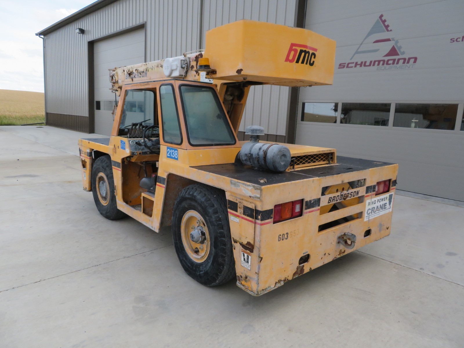 2008 Broderson IC80-3G Carry Deck Crane LMI -17,000 lbs capacity grove Iowa