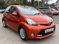 2012 Toyota AYGO 1.0 VVT-i Fire 5dr [AC] HATCHBACK PETROL Manual