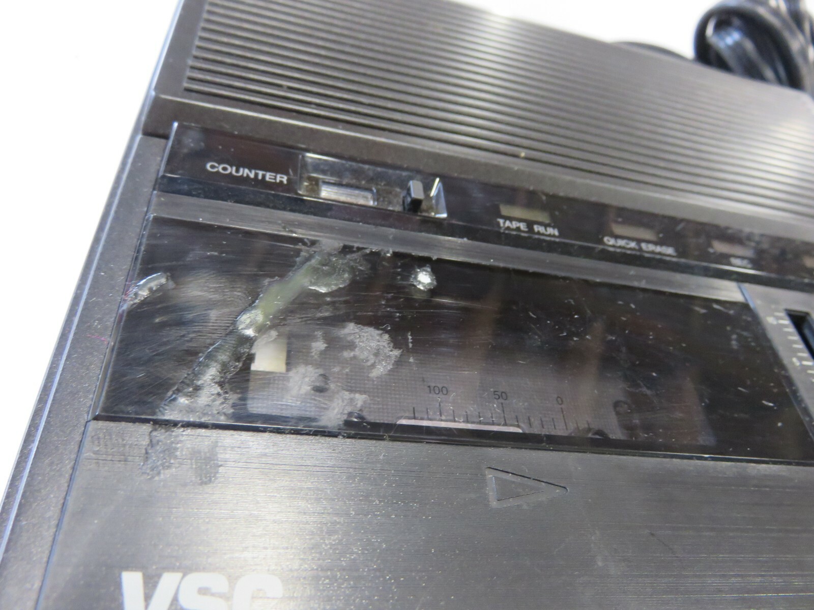 VTG Panasonic Black Standard Cassette Transcriber/Playback/Recorder