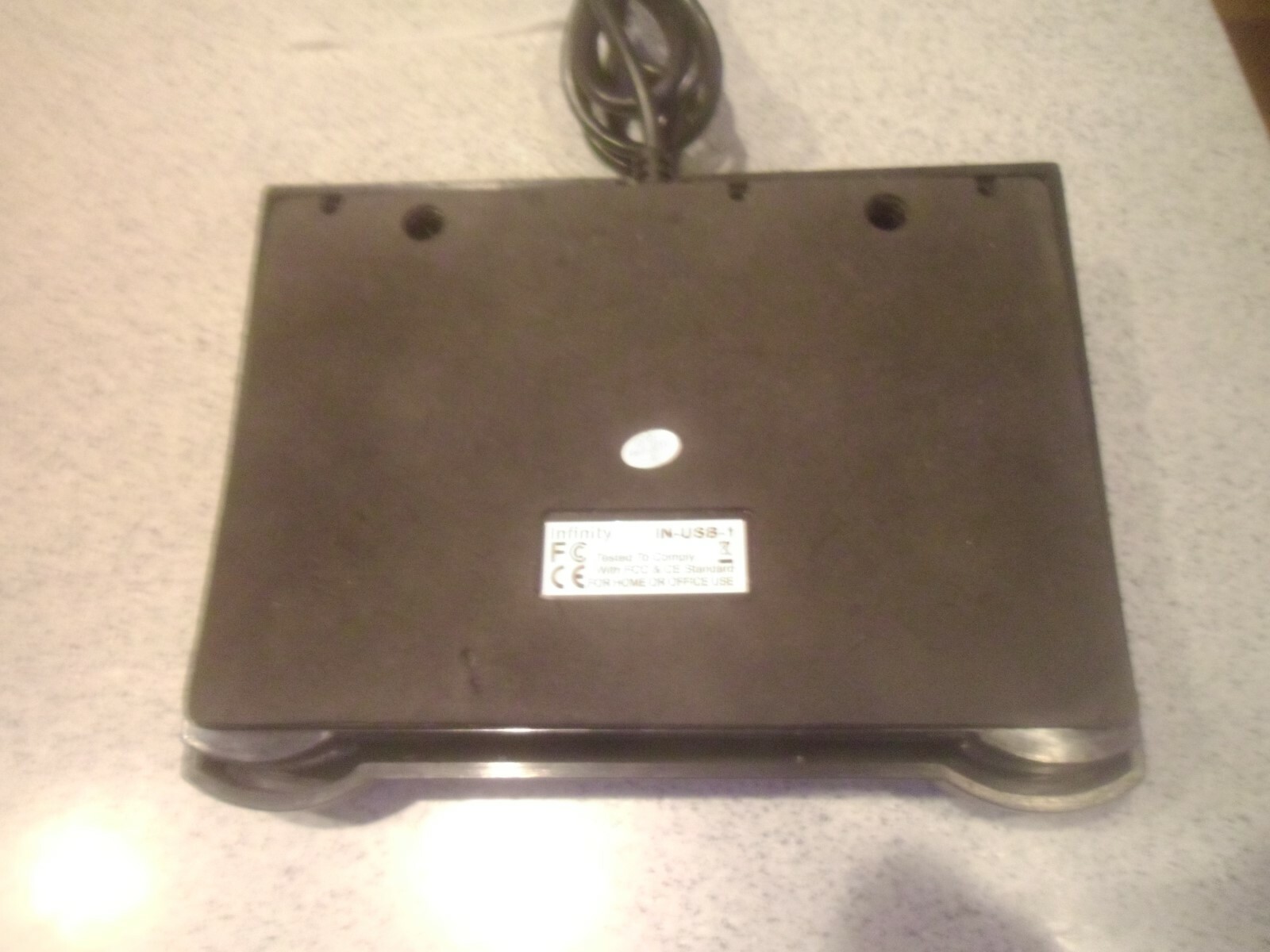 Infinity IN-USB-1 Computer Transcription Dictation Foot Pedal WORKS! PC USB