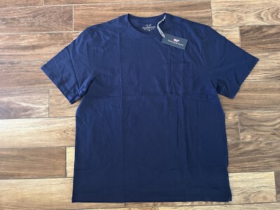 NEW WITH TAGS Men s Vineyard Vines Blue T-Shirt Size XL Pocket Colored Shirt
