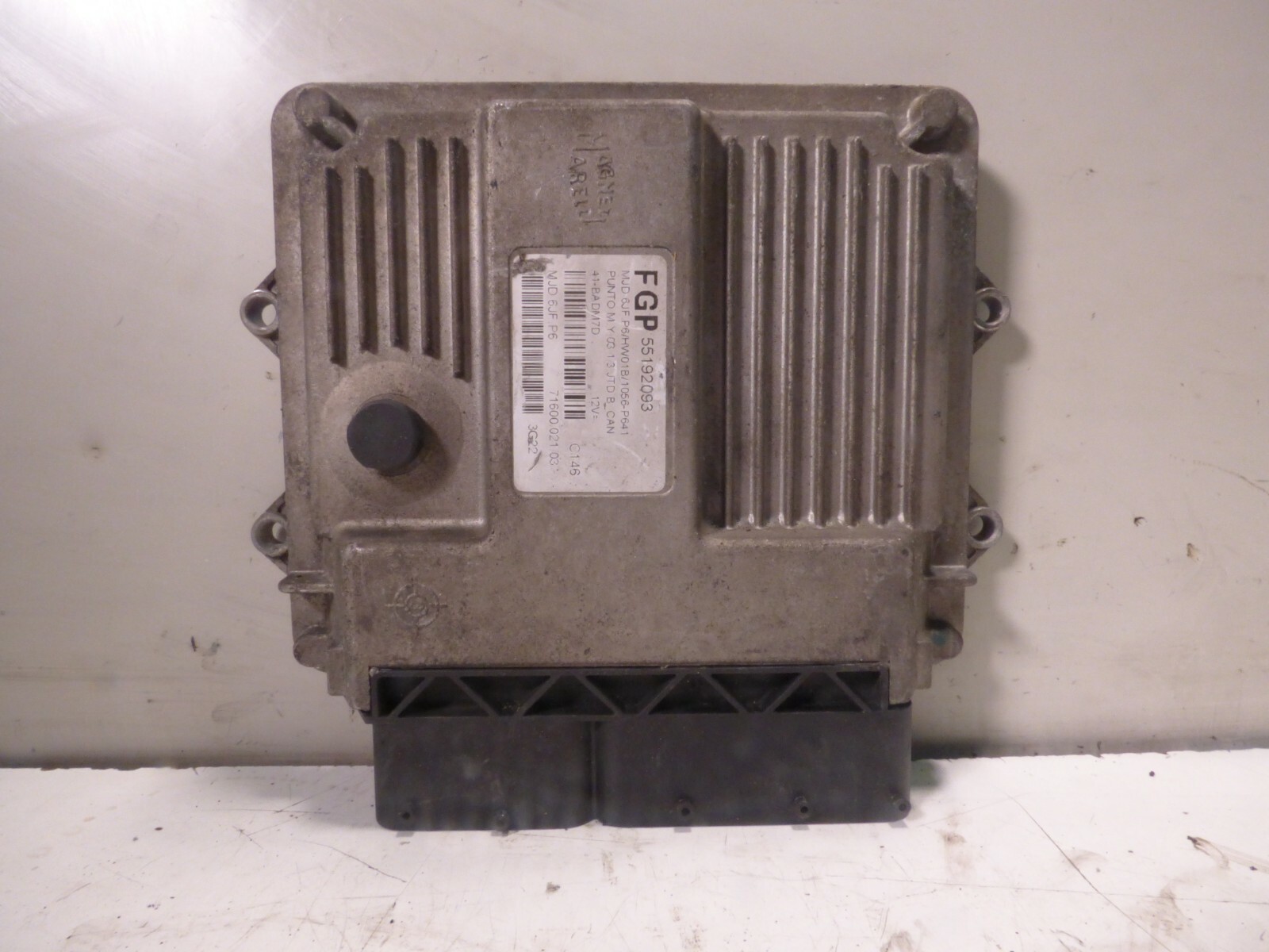 CENTRALINA MOTORE FIAT PUNTO 3 2003 1.3 MJT 55192093
