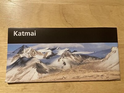 Katmai National Park Service Unigrid Brochure. Alaska 