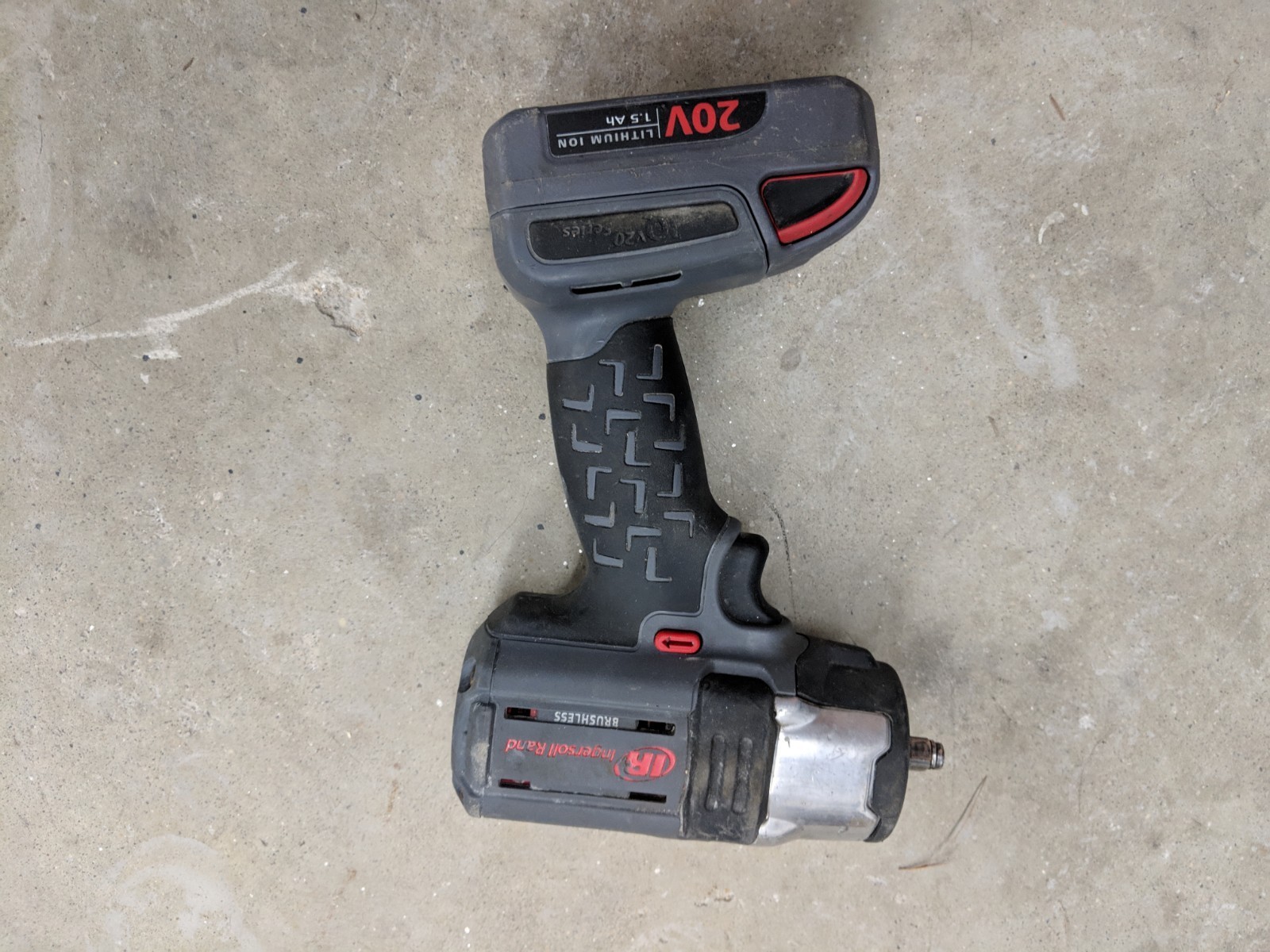Ingersoll Rand Cordless 20v W5132 W5330 2 Batteries and charger Used