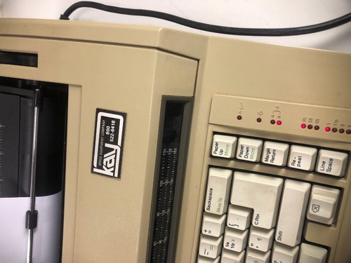 VTG IBM ACTIONWRITER 1 ELECTRIC TYPEWRITER 6715-001 Works Great