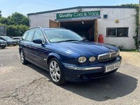 2005 05 JAGUAR X-TYPE 2.1 V6 SE AUTO ESTATE LEATHER ULEZ HISTORY ALLOYS PX SWAPS
