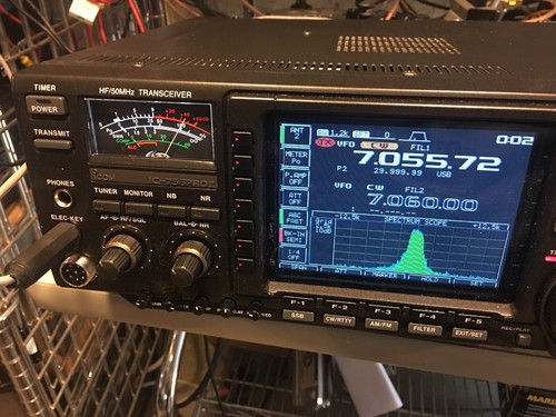 ICOM IC-756PRO II Works Great Good Condition  NO MIC With Box And Manual