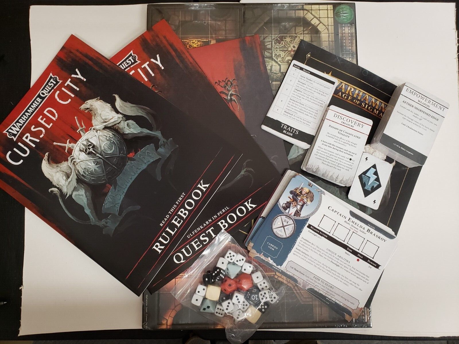 [NEW] Warhammer Quest: Cursed City 未開封 Warhammer Quest Cursed City, No models, GW, AOS | eBay