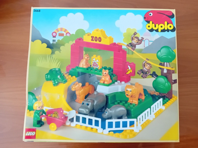 VERY RARE VINTAGE LEGO DUPLO 2668 ZOO GARDEN YEAR 1991 NEW eBay