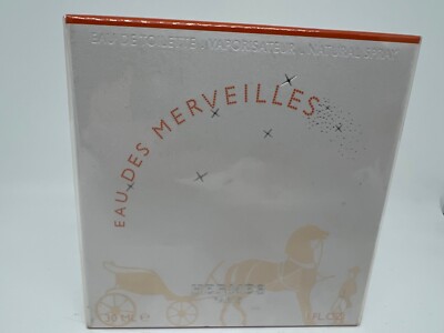 EAU DES MERVEILLES by HERMES PARIS 1.0 oz / 30 ML Eau De Toilette Spray Sealed 