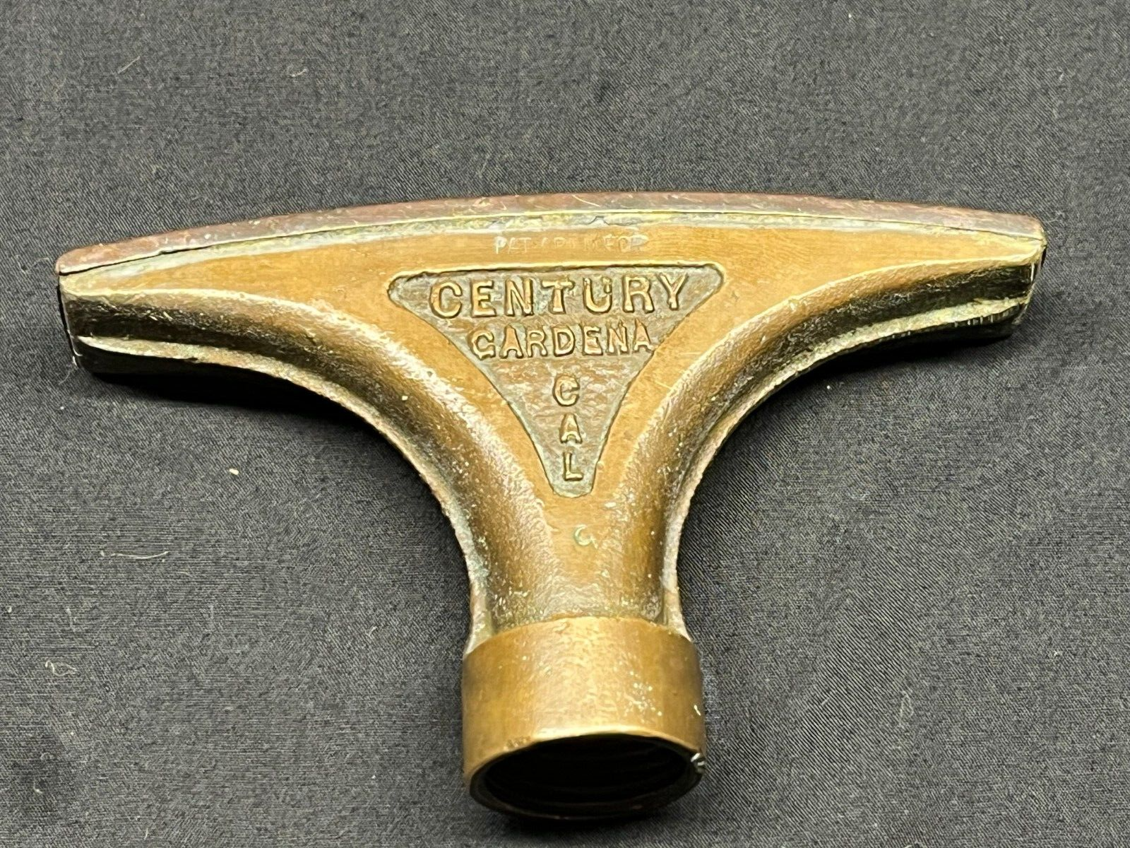 Vintage Brass Water Sprinkler Nozzle Century Gardena , Cal. #145
