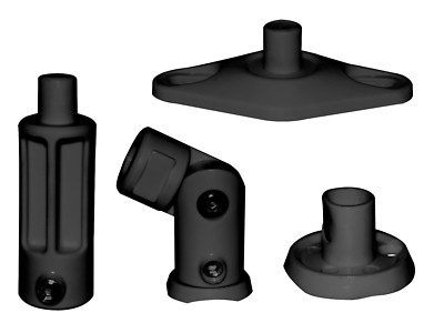 4 Pack Lot Black Wall Ceiling Speaker Mount for Klipsch Onkyo Samsung Yamaha LG