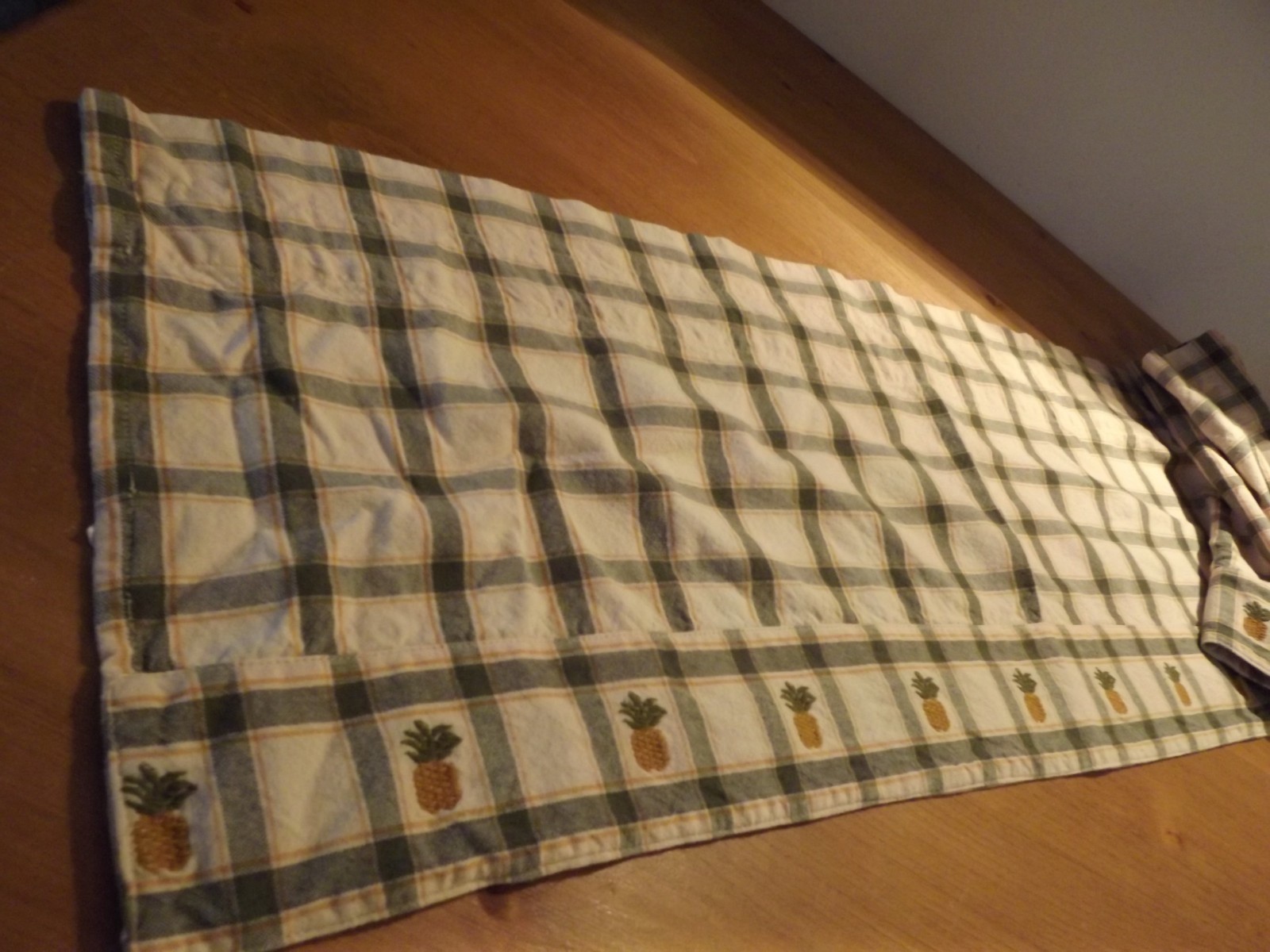 PARK DESIGNS PINEAPPLE VALANCE 67Wx13