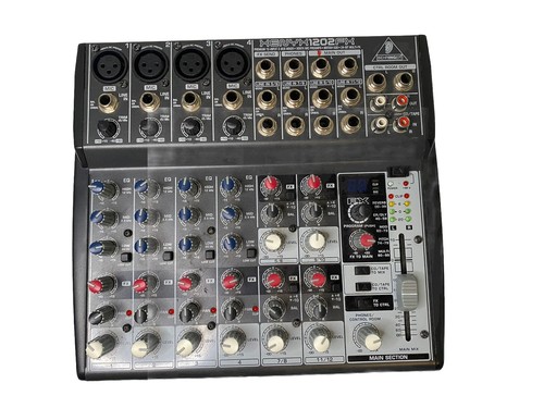 Behringer Xenyx 1202FX Input Mixer No Power Supply Untested