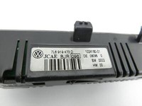 VW Touareg 7L 06-10 Bordcomputer Uhr Display Monitor VW Touareg 7L 06-10 14.04.2008 7L6919473D 1024180-01 gebraucht Vorschau 5