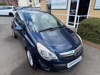 2013 Vauxhall Corsa 1.2 SE Blue 3 Door One Owner Low Insurance Group Isofix