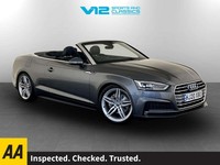 2020 Audi A5 Cabriolet 2.0 TDI 40 S line S Tronic Euro 6 (s/s) 2dr Convertible D