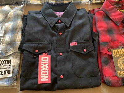 Dixxon Flannel  Breast Cancer awareness  size Large for Men