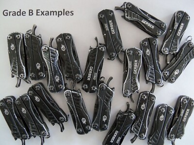 Gerber Dime Multi-Tool - Black -Tools Pliers Scissors Bottle Opener Tweezers