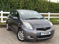2011 Toyota Yaris 1.0 VVT-i T Spirit Nav 5dr HATCHBACK PETROL Manual