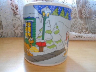 Walt Disney Mug Applause 1988 Christmas Campfire Songs #30083