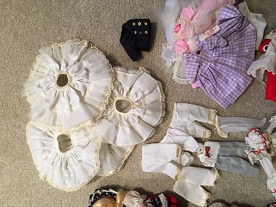 10 Collectible 1970's/1980's Dolls.  10 different vintage dolls.  Plus Clothing