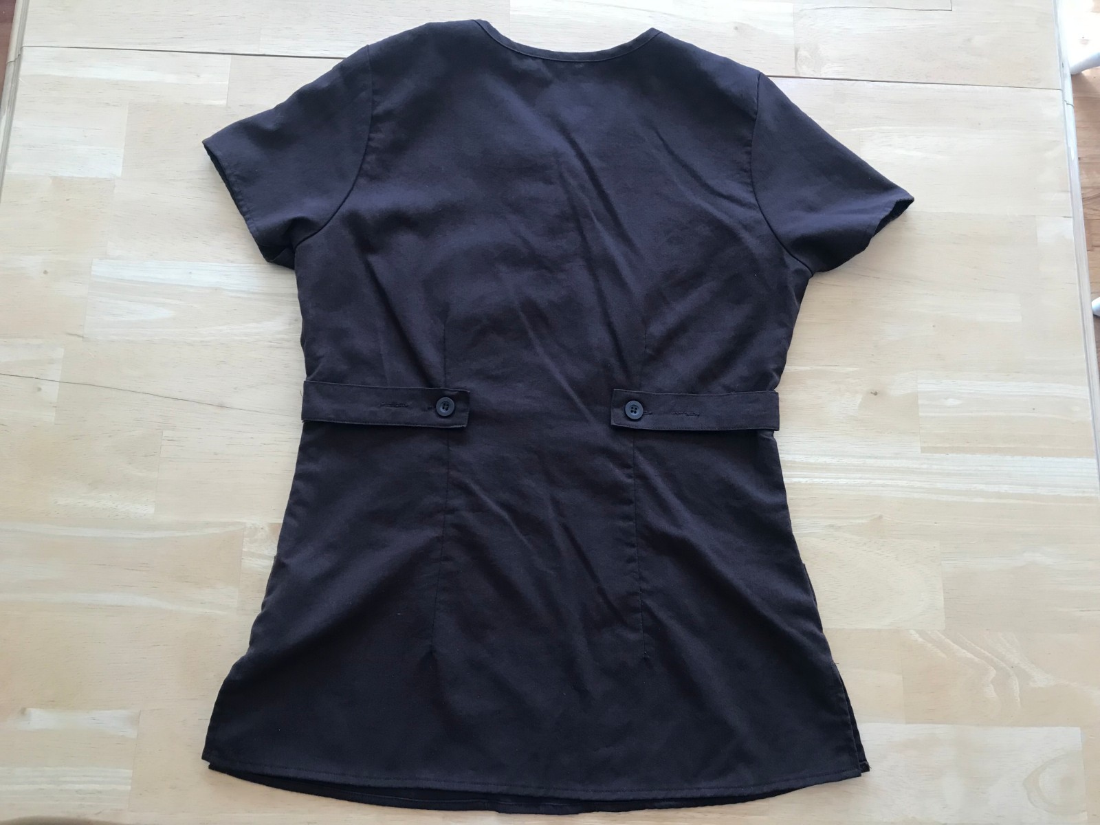 Grey's Anatomy by Barco Scrub Set XS XSmall Top Pants Brown Nurse POCKETS GUC