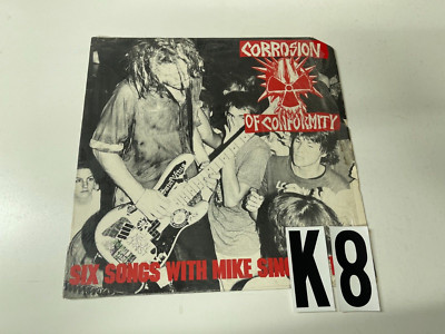 Corrosion Of Conformity Mike Singing 1985 shrink Jacket ONLY No Record original