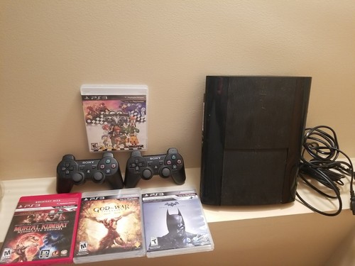 その他 SONY PlayStation 3 500GB PS3 CECH-4300C PS3 Charcoal Black CECH 4300C 500GB Console Box PlayStation
