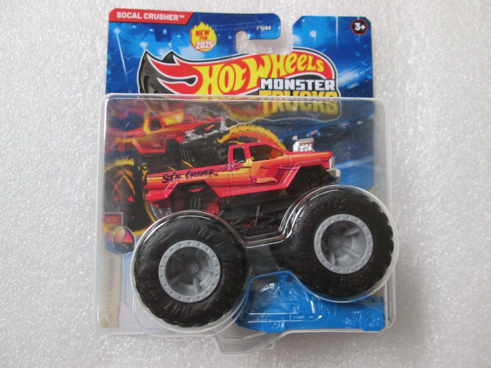 ミニカー Hot Wheels Party Crusher Monster Trucks Hot Wheels Monster Truck 1:64 Crasher - Black/Blue for sale