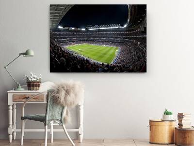 Santiago Bernabeu Stadium Soccer Football Stadium Real Madrid Dorm Decor