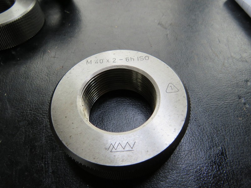 Gewinde Lehrring M 40 X 2 - 6h Iso    Lmw   Gewindelehrring    #Bd3-7#