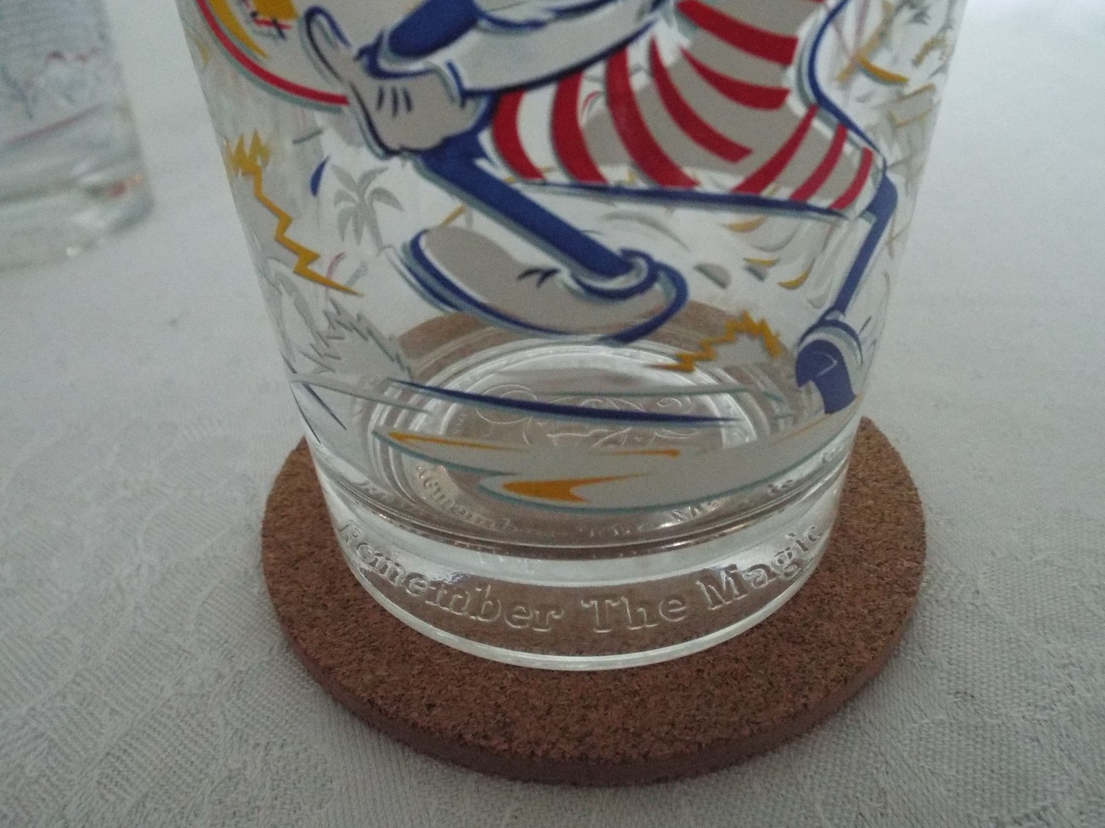 1996 Set of 3 McDonald's Walt Disney World 25th Anniversary Glass Mickey Goofy