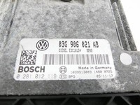 VW Passat 3C B6 06-10 2.0 103KW Motor Steuergerät ECU Motorsteuergerät VW Passat 3C B6 06-10 16.01.2006 03G906021AB... Vorschau 2