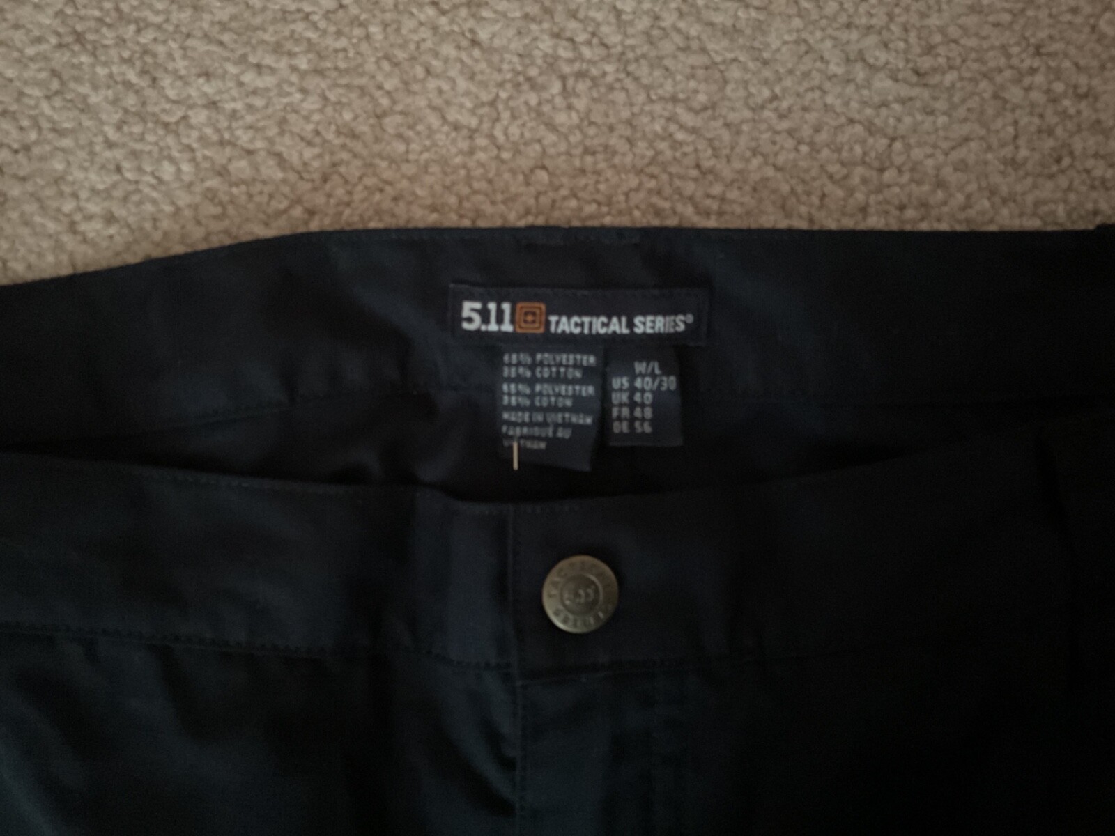 Men's Navy 5 11 Tactical Pants 40 30 | eBay