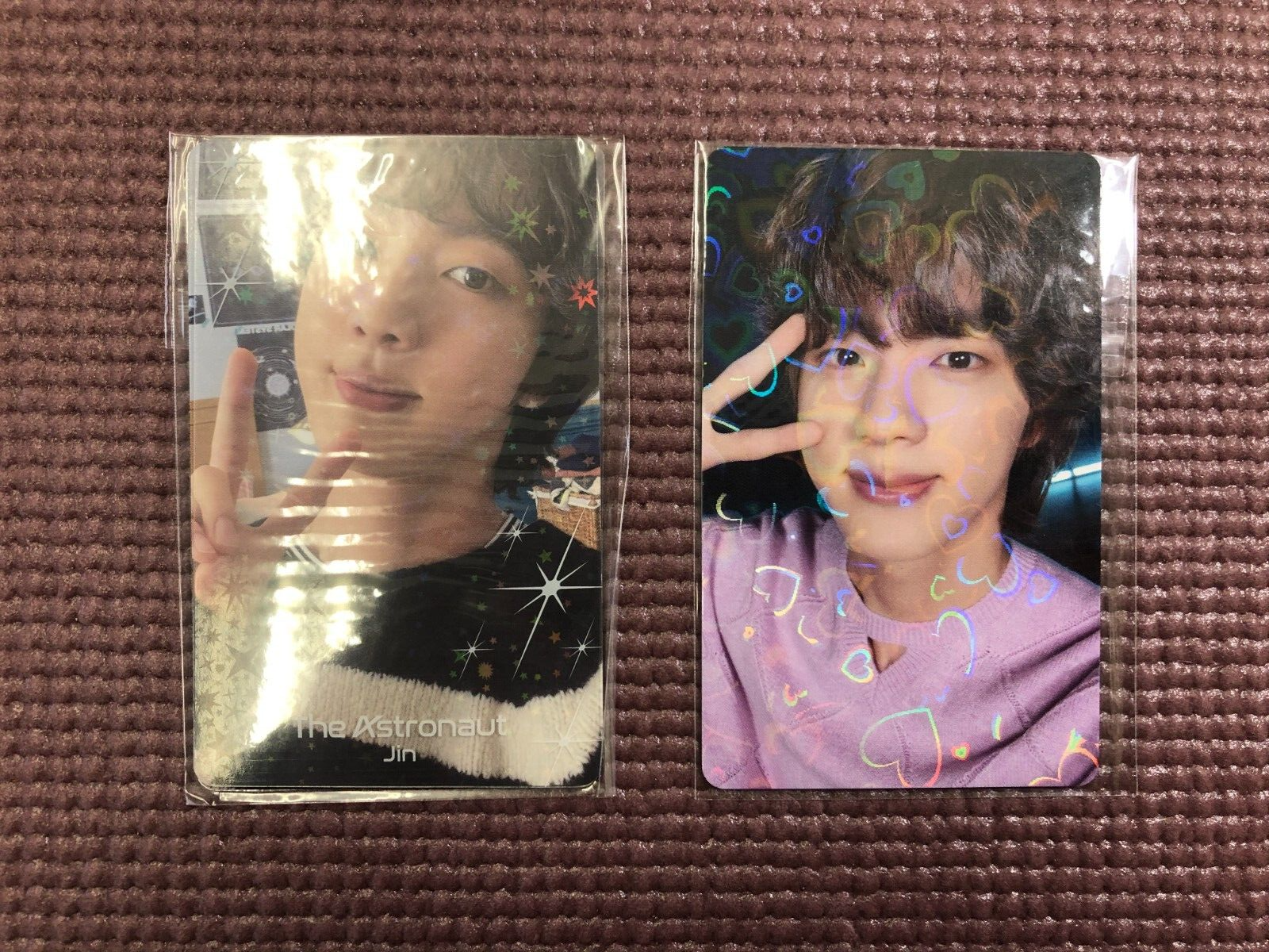 BTS The Astronaut Japan F.C Official Photocard Set ( JIN