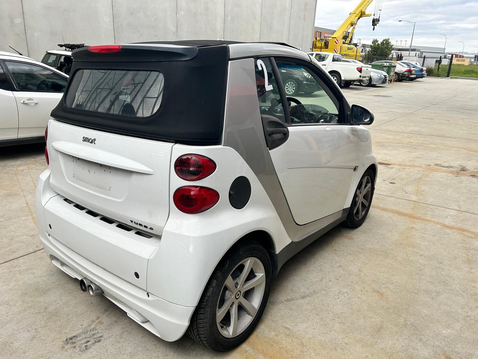 2008 Fortwo SMART COURTESY LIGHT W451 02/08-12/14 image 6