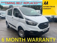 2018 Ford Transit Custom 2.0 TDCi 105ps Low Roof D/Cab Van PANEL VAN Diesel Manu
