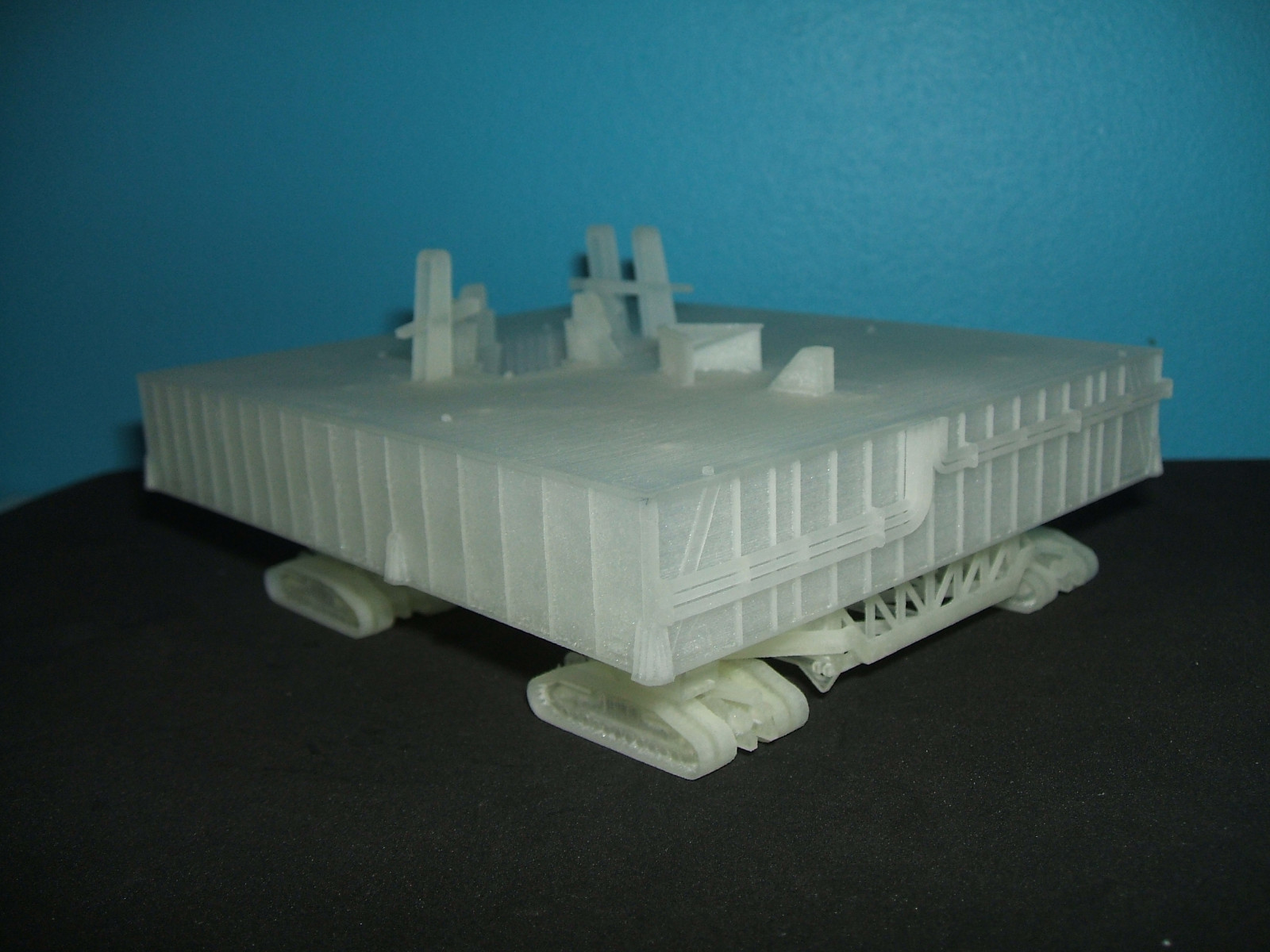 IN STOCK! 1/400  3D PRINTED CRAWLER TRANSPORTER PLATFORM FOR SATURN V ROCKET