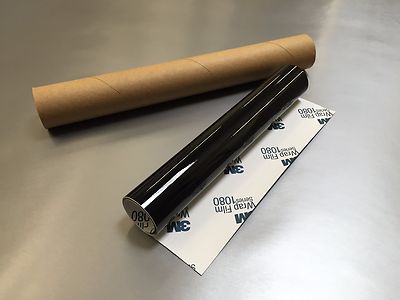12'' x 60'' 3M 2080 Wrap Gloss Black G12 Vinyl Car Wrap Sticker Decal Film Roll