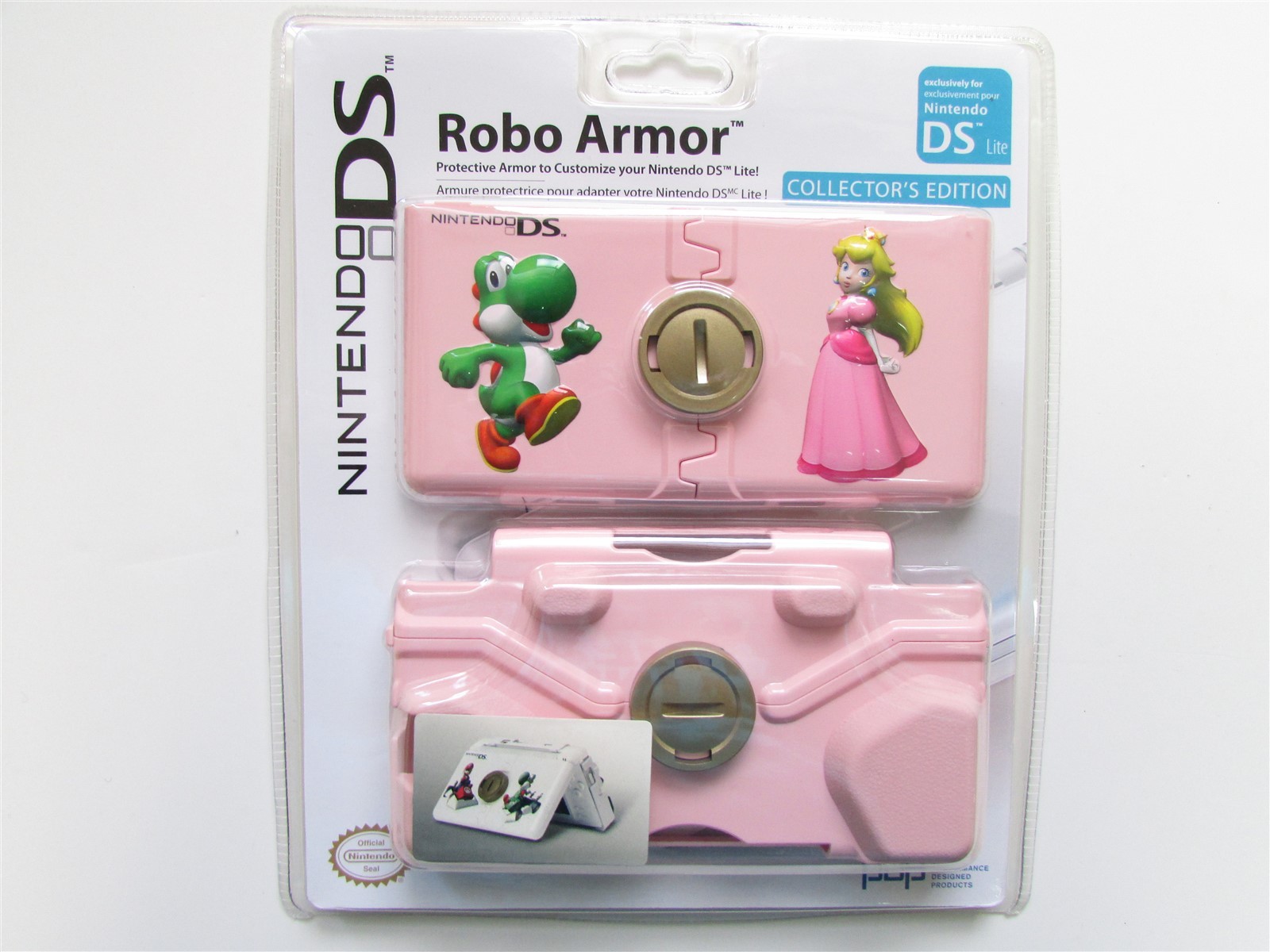 Nintendo DS Lite 3DS Yoshi Princess Peach Robo Armor PINK